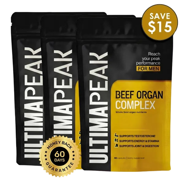 ULTIMAPEAK™ Beef Organs Complex - OTP - 3 Month Supply