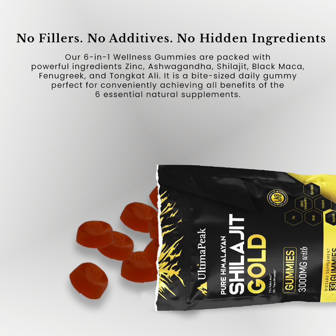 ULTIMAPEAK™ Pure Shilajit Gummies (NEW)