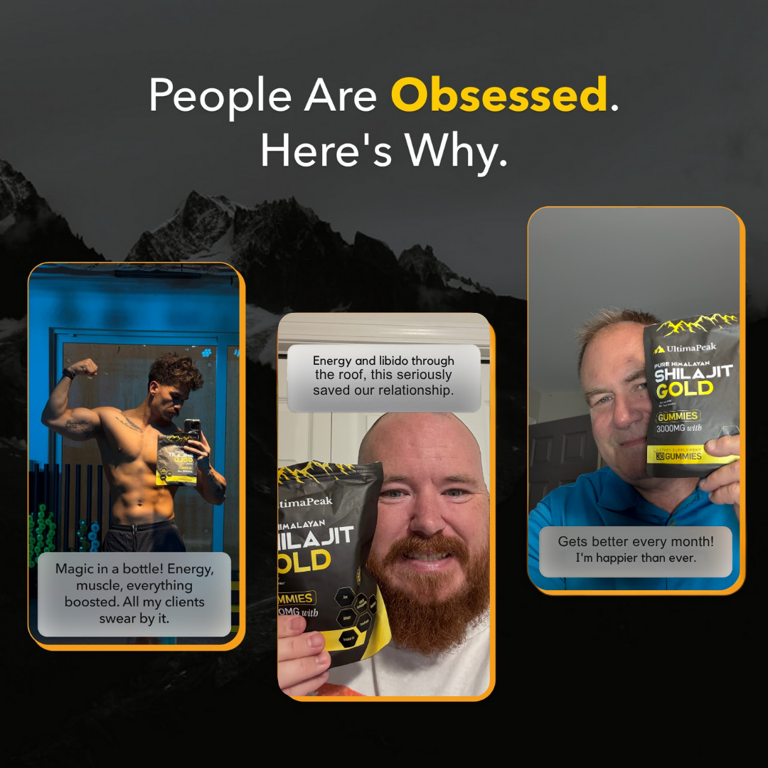 Gomitas de Shilajit puro ULTIMAPEAK™