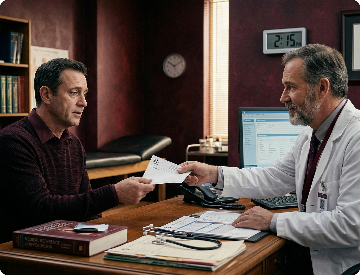 If you wait for the doctor to catch it, your options narrow to one