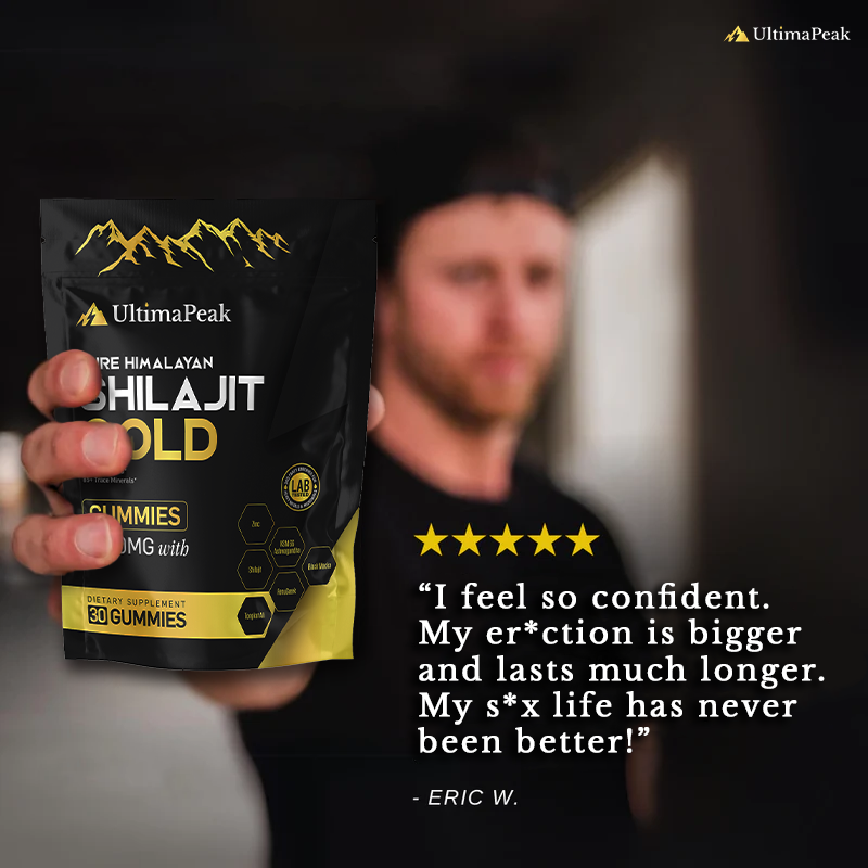 ULTIMAPEAK™ Pure Shilajit Gummies (NEW)