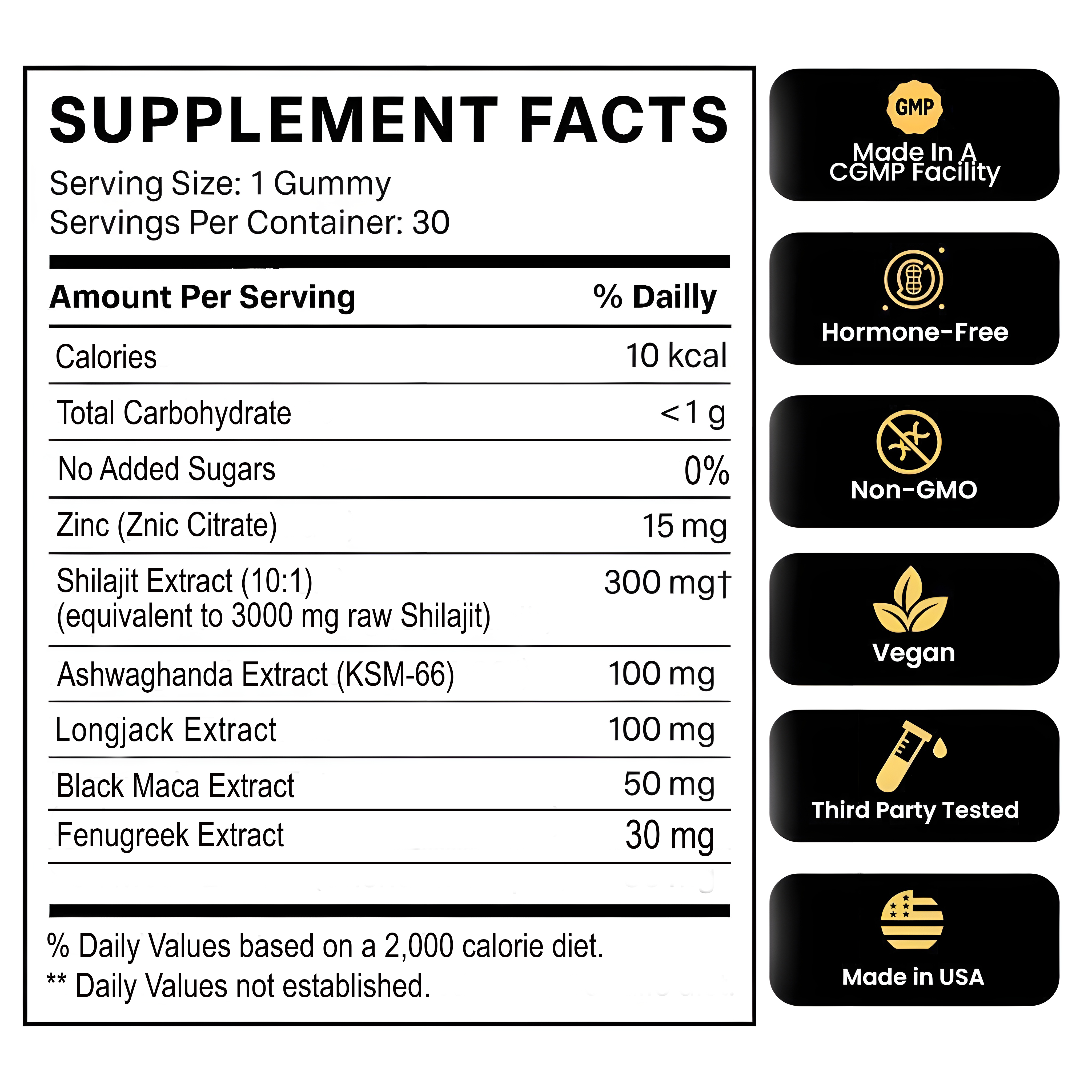 ULTIMAPEAK™ Pure Shilajit Gummies – Now 6-in-1 Support