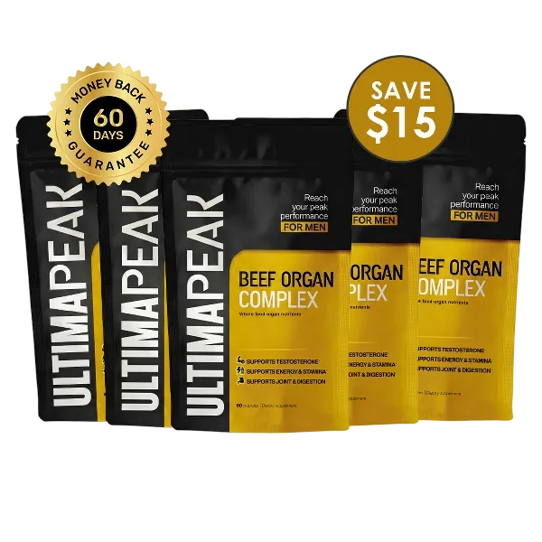 ULTIMAPEAK™ Beef Organs Complex - SUB - 6 Month Supply