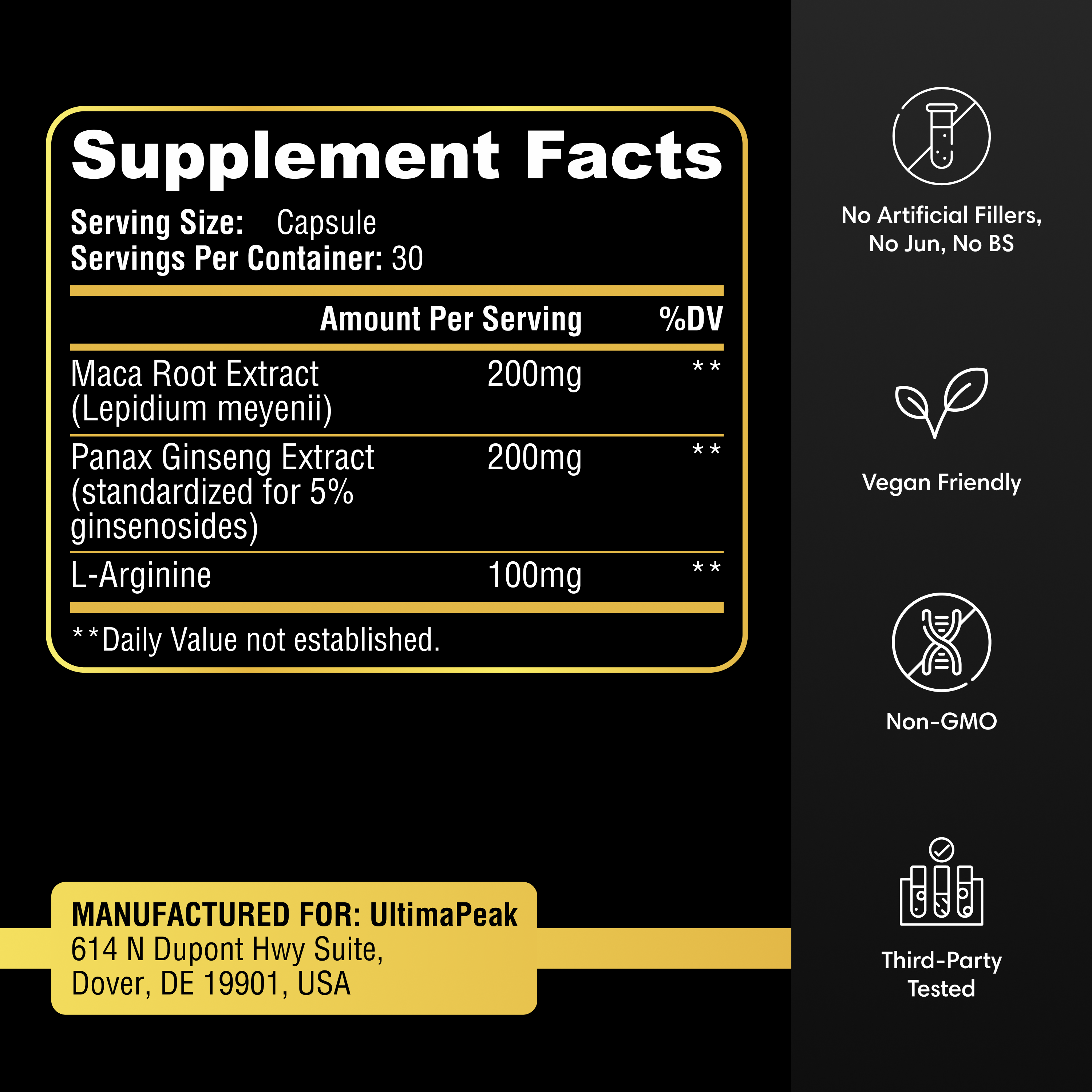 ULTIMAPEAK™ Sperm Health Support Capsules