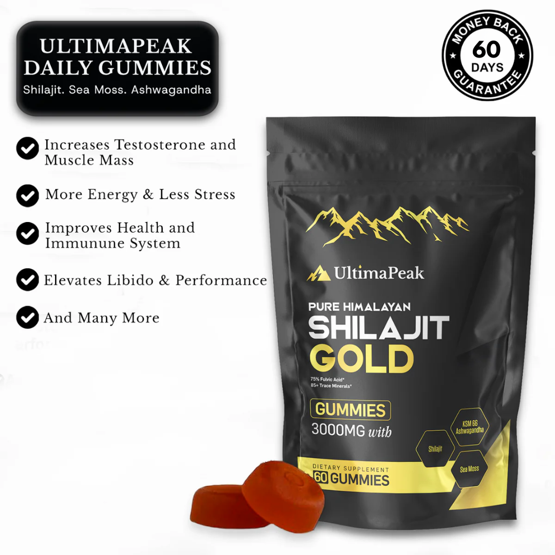 ULTIMAPEAK™ Pure Shilajit Gummies