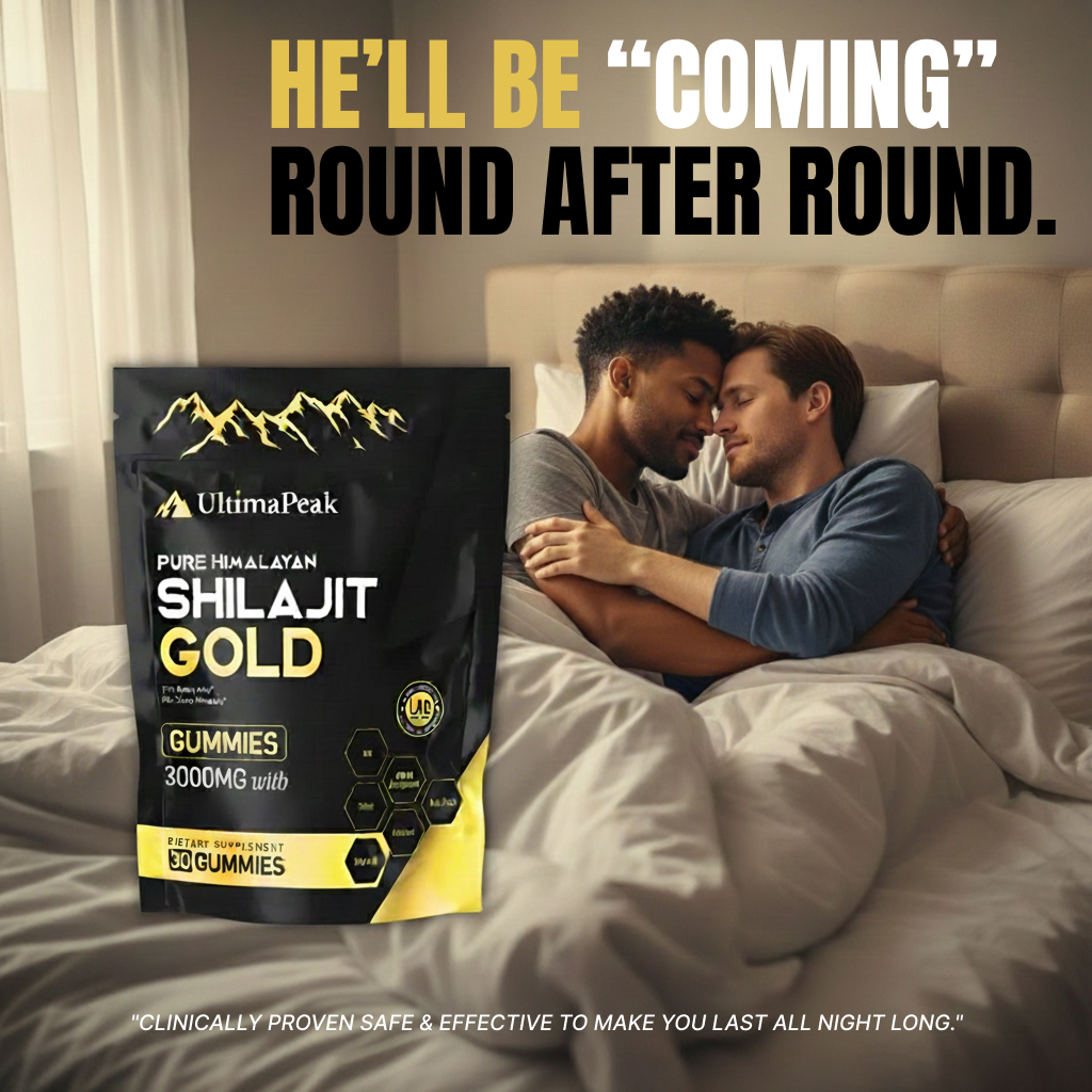 ULTIMAPEAK™ Pure Shilajit Gummies – Perform with Pride
