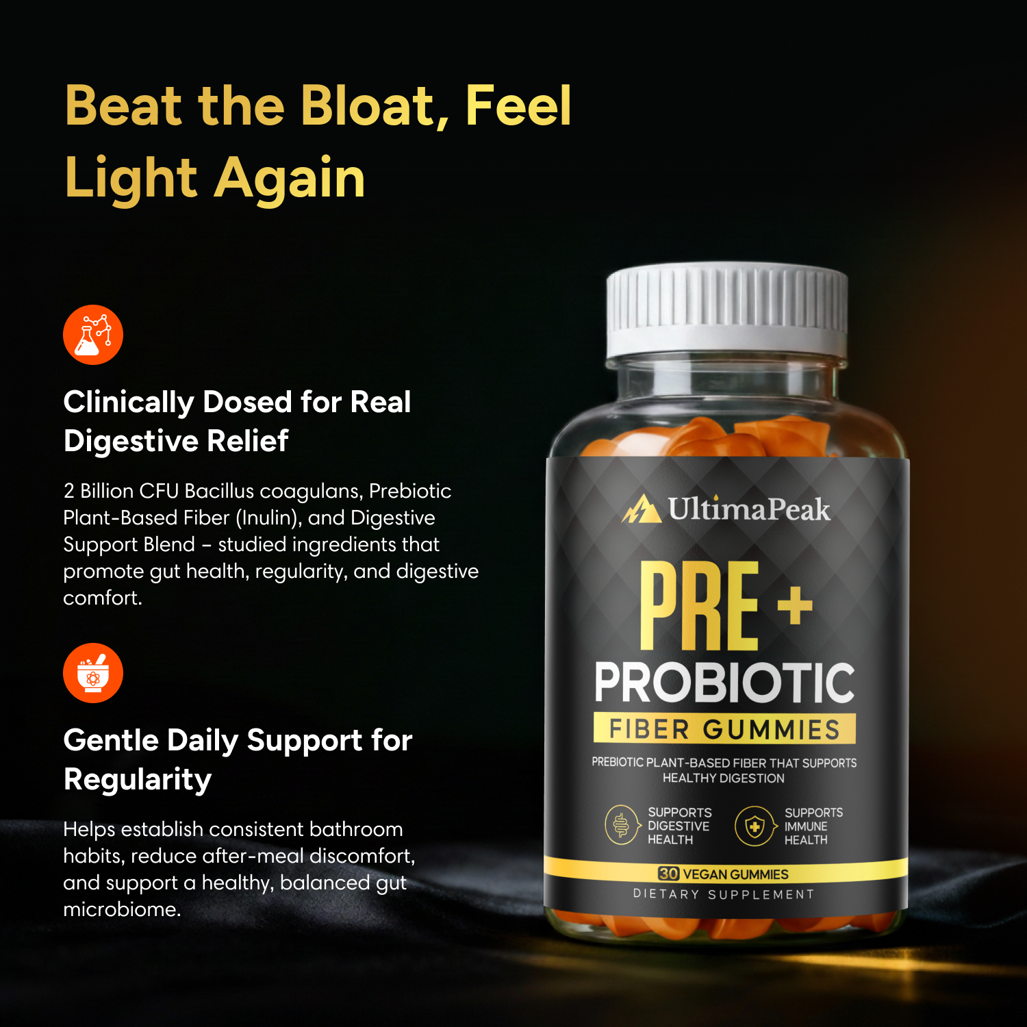 ULTIMAPEAK™ Pre+ Probiotic Gummies