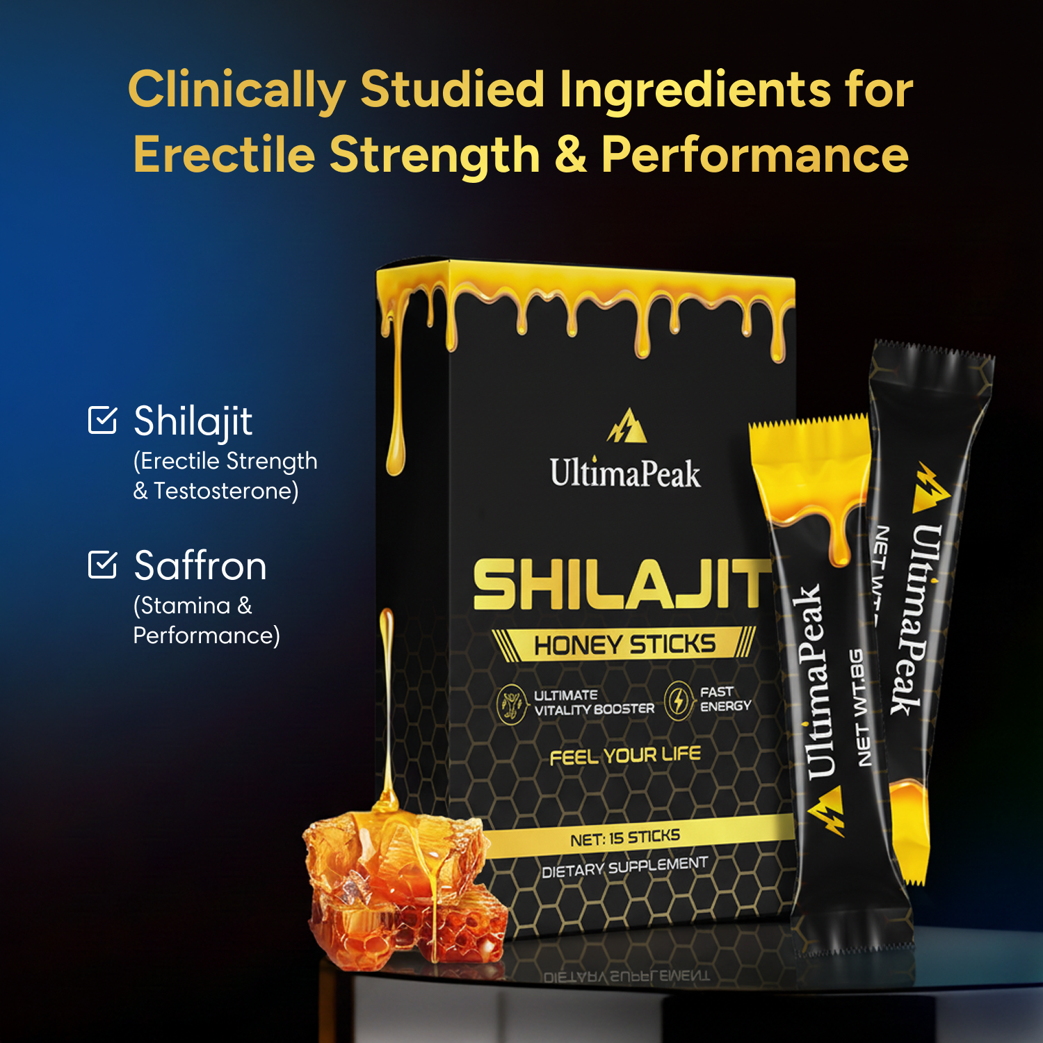 ULTIMAPEAK™ 15-Honey Packs