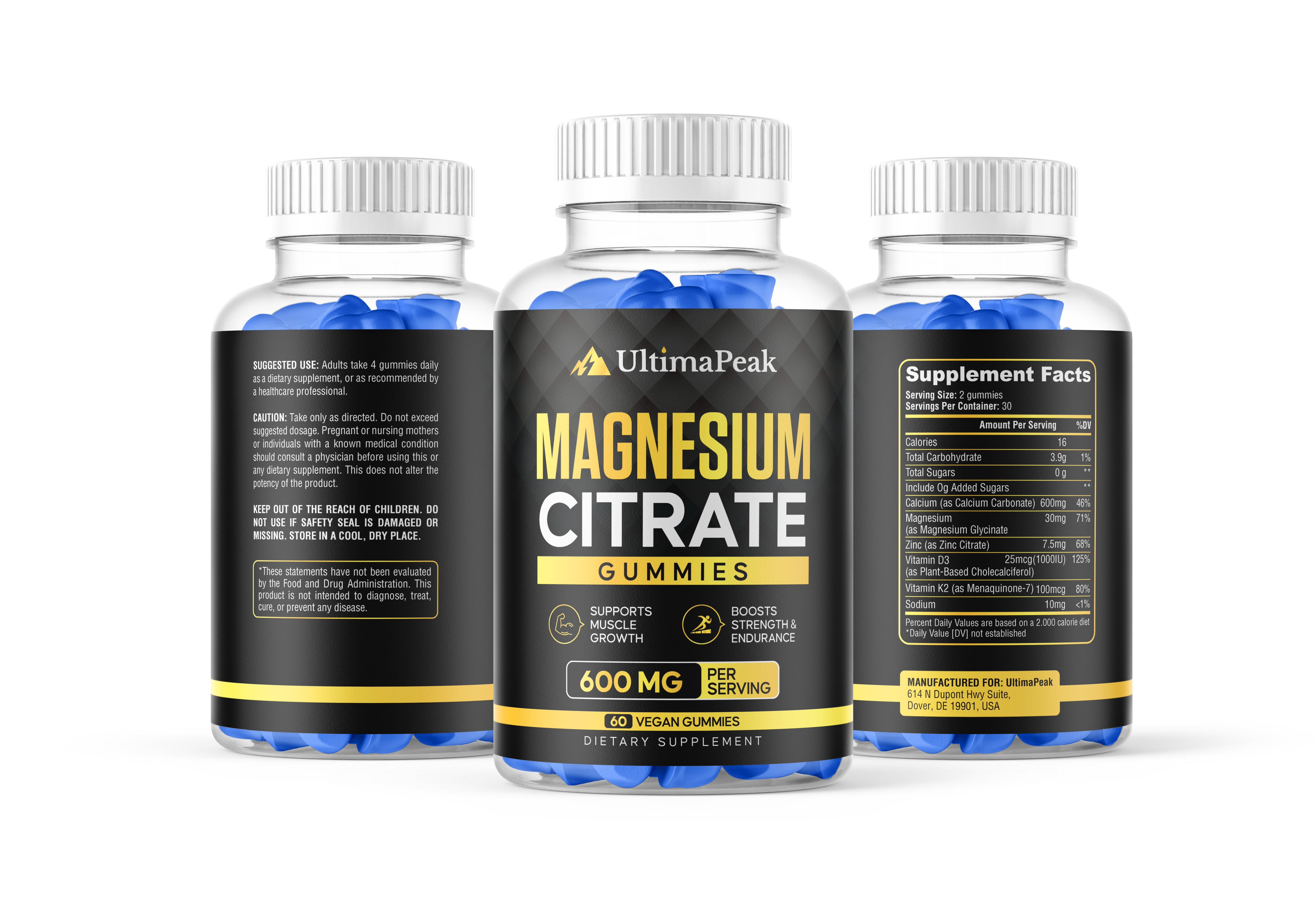 ULTIMAPEAK™ Magnesium Citrate Gummies
