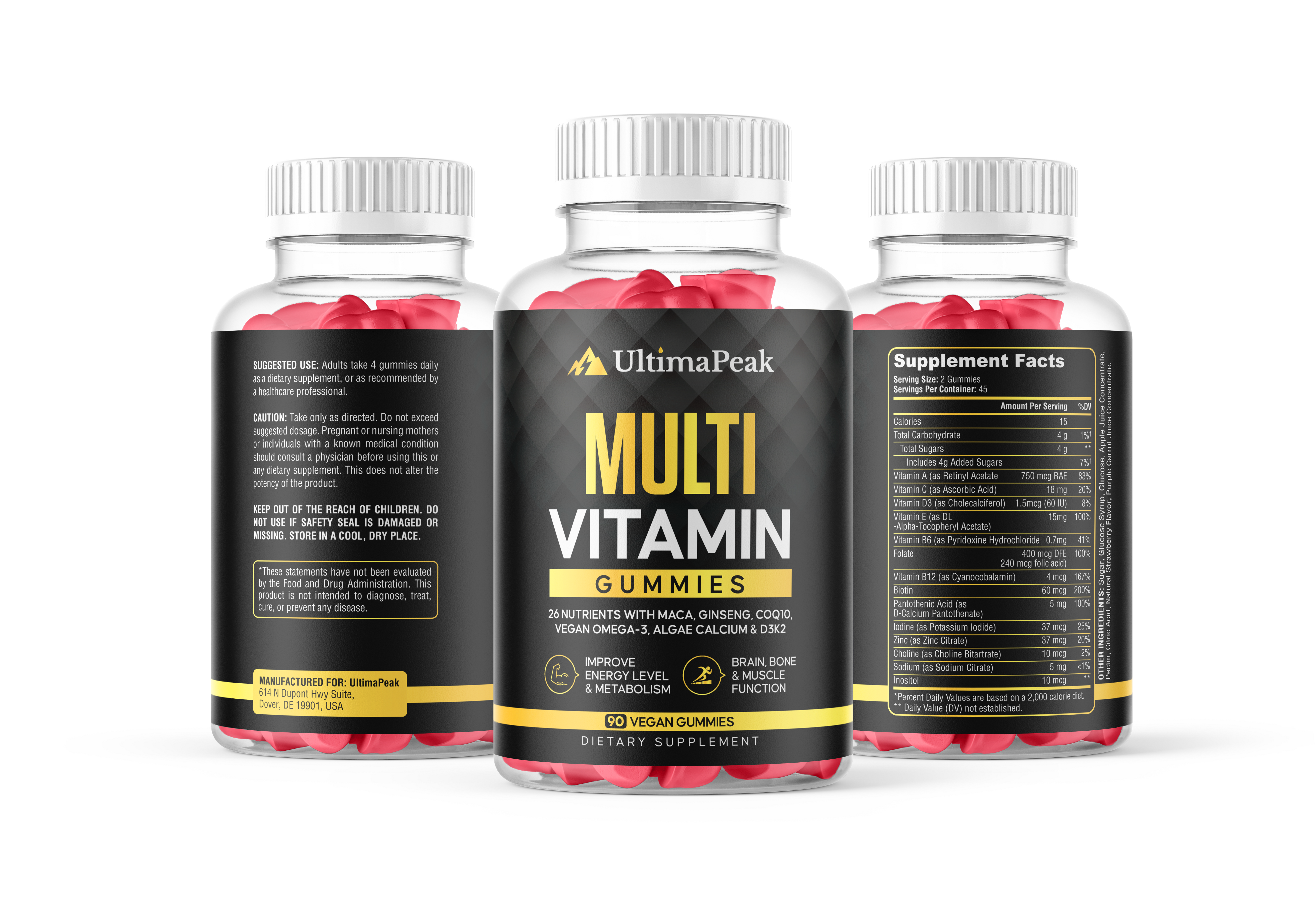 ULTIMAPEAK™ Multi Vitamin Gummies