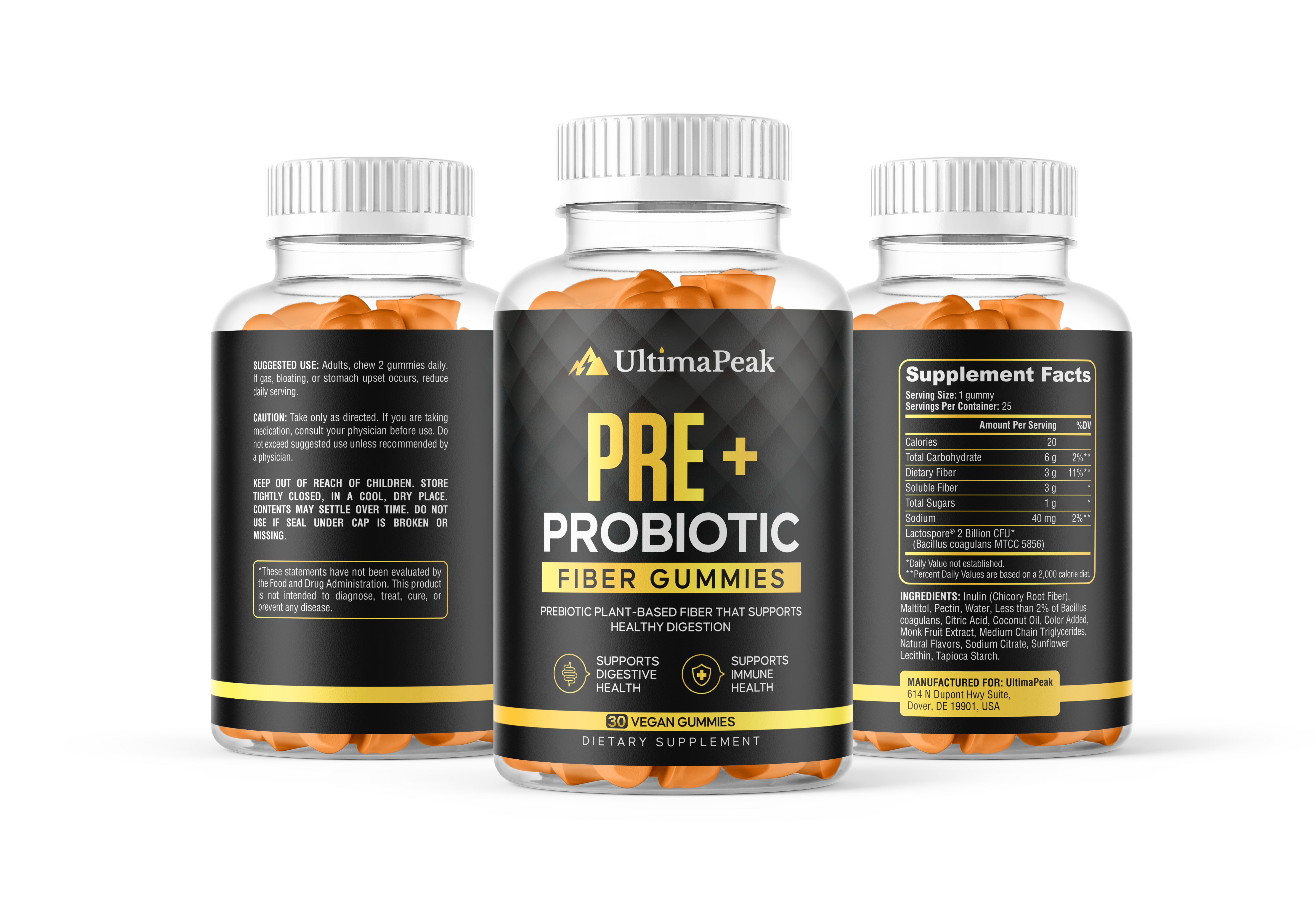 ULTIMAPEAK™ Pre+ Probiotic Gummies