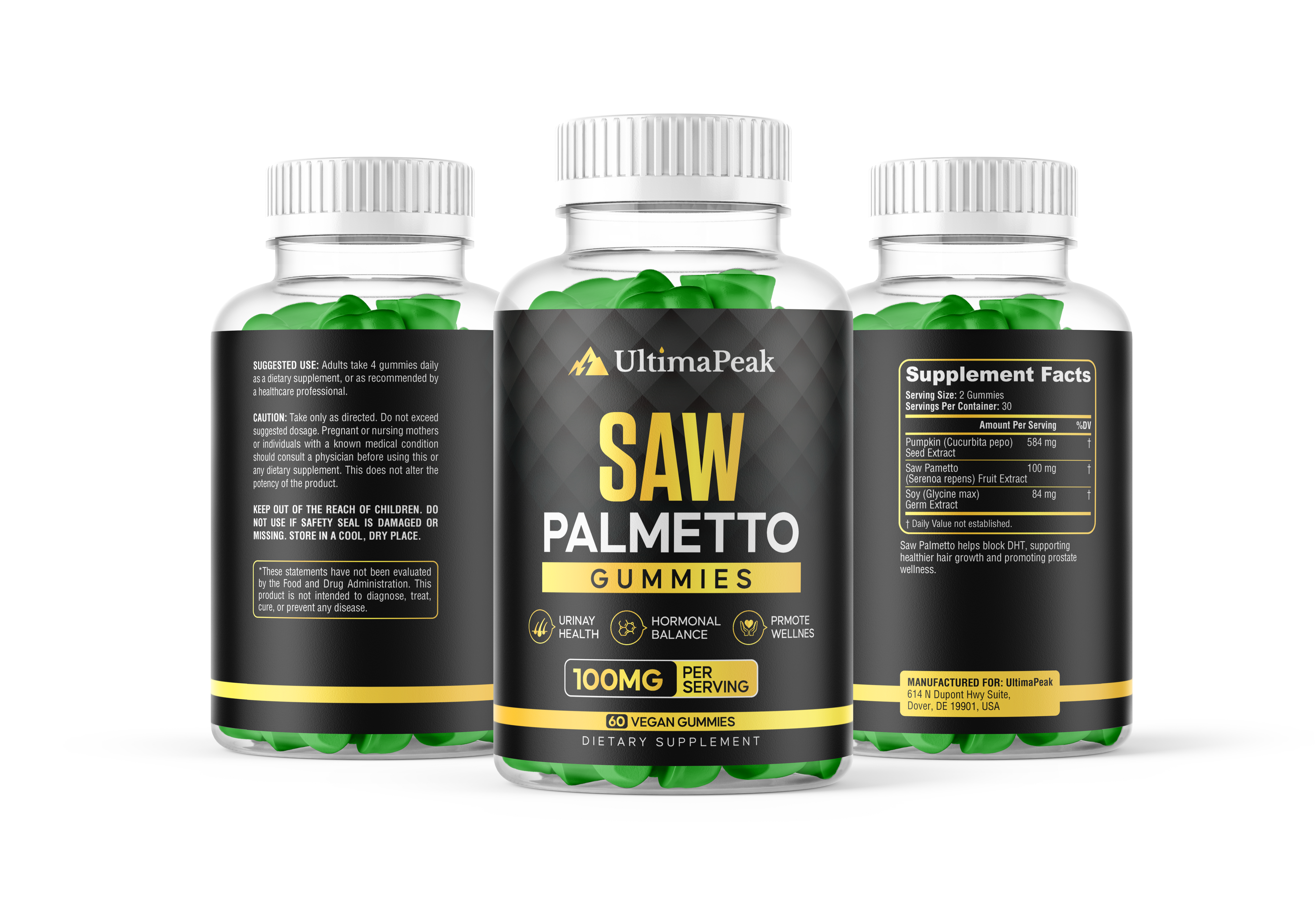 ULTIMAPEAK™ Saw Palmetto Gummies