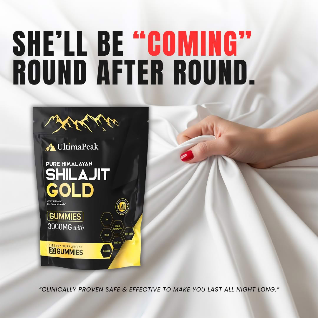 ULTIMAPEAK™ Pure Shilajit Gummies – Last Longer, Perform Better
